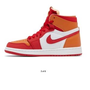 2022
Wmns Air Jordan 1 Zoom Air Comfort 'Fire Red Hot Curry'